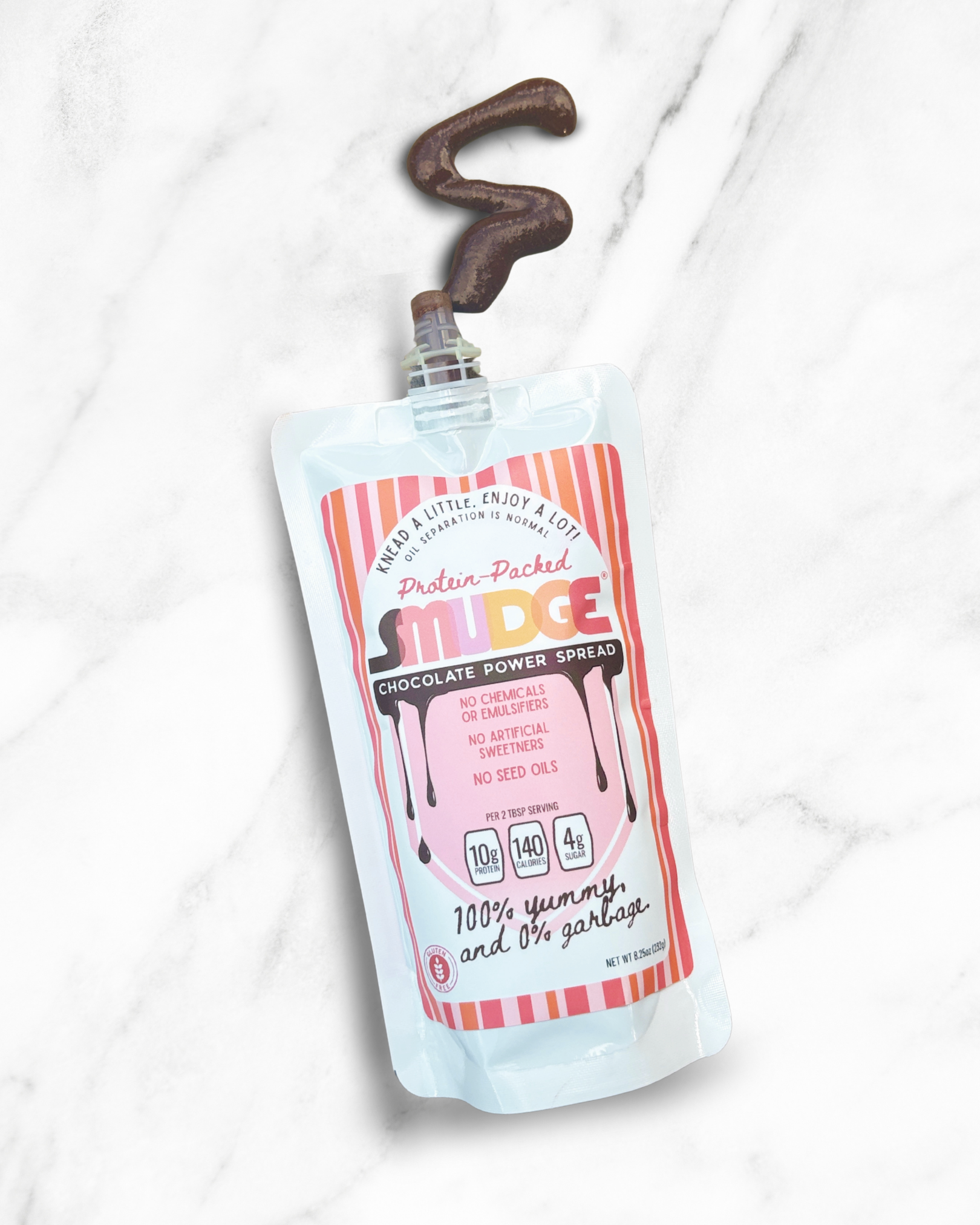 SMUDGE® Chocolate Power Spread - 8 serving Pouch