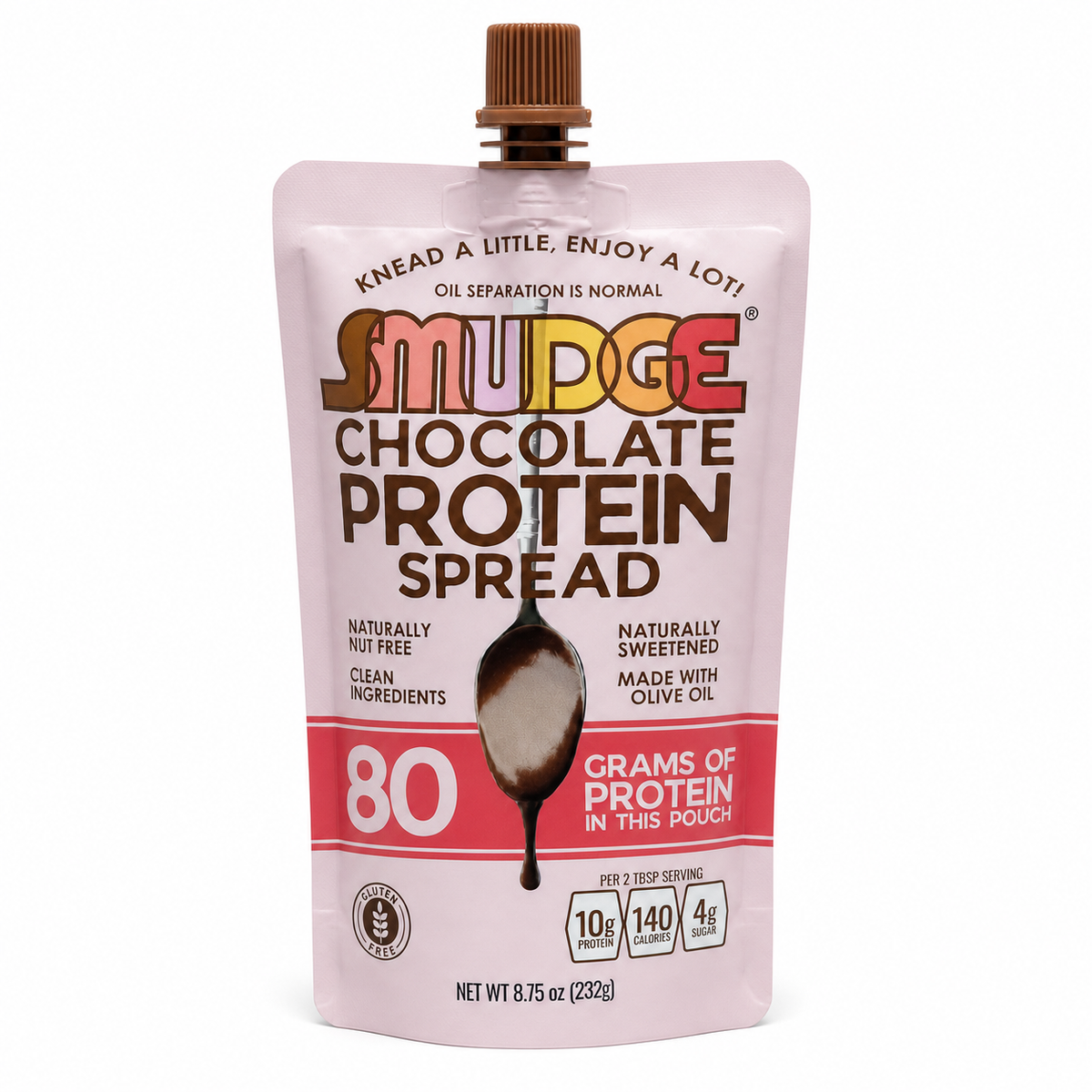 SMUDGE® Chocolate Protein Spread - 8 serving Pouch