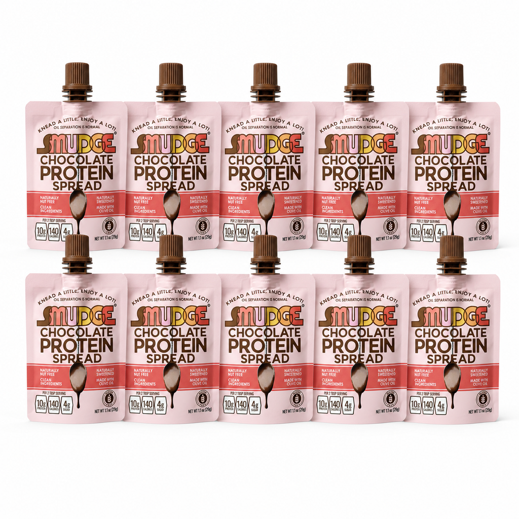 SMUDGE® Chocolate Protein Spread - 10 Count Multipack - Individual Serving Pouches